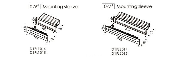 24V कम वोल्टेज या 110 ~ 240VAC रैखिक सीढ़ी आउटडोर प्रकाश सफेद प्रिंट ग्लास सॉफ्ट बीम 195mm 3