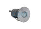 मिनी टाइप 1 * 5W COB LED इनग्राउंड लाइट राउंड फ्रंट रिंग माउंटिंग स्लीव द्वारा इंस्टॉल करें