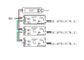 RGBW 4 चैनल DMX512 डिकोडर आउटपुट आउटडोर रेटिंग IP67 वाटरप्रूफ मैक्स 720W