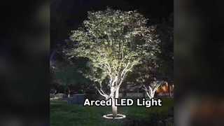 आर्केड एलईडी अंडरग्राउंड लाइट आरजीबी डीएमएक्स डाली