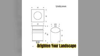 COMI 6W LED ग्राउंड लाइट IP67 आर्किटेक्चरल लाइटिंग