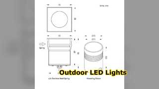 अपने परिदृश्य को रोशन करें: बहुमुखी एलईडी भूमिगत रोशनी