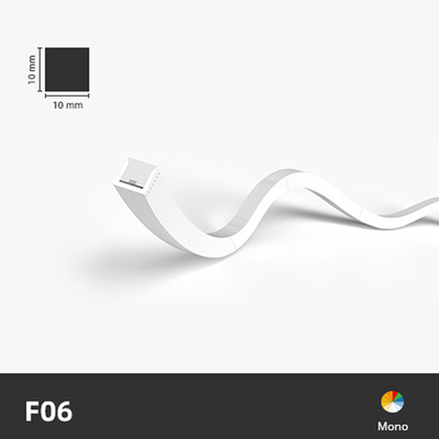 IP68 रेटेड 10x10 मिमी मिनी साइज एलईडी नीयन फ्लेक्स टॉप व्यू डिज़ाइन और लंबे जीवनकाल के साथ